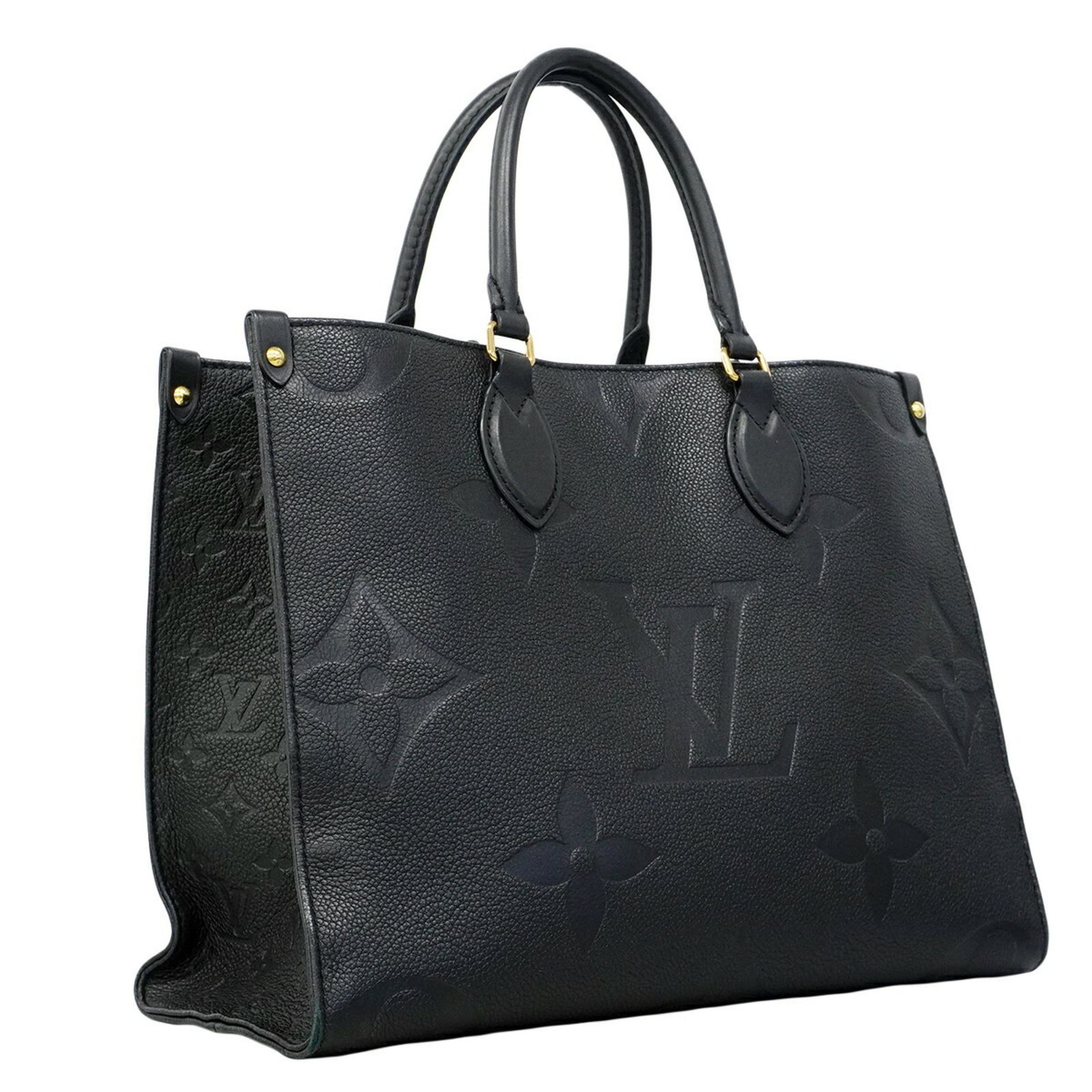 ルイ・ヴィトン(Louis Vuitton) ルイ・ヴィトン トートバッグ モノグラム・アンプラント オンザゴーMM M45595 ノワール 2wayバッグレディース