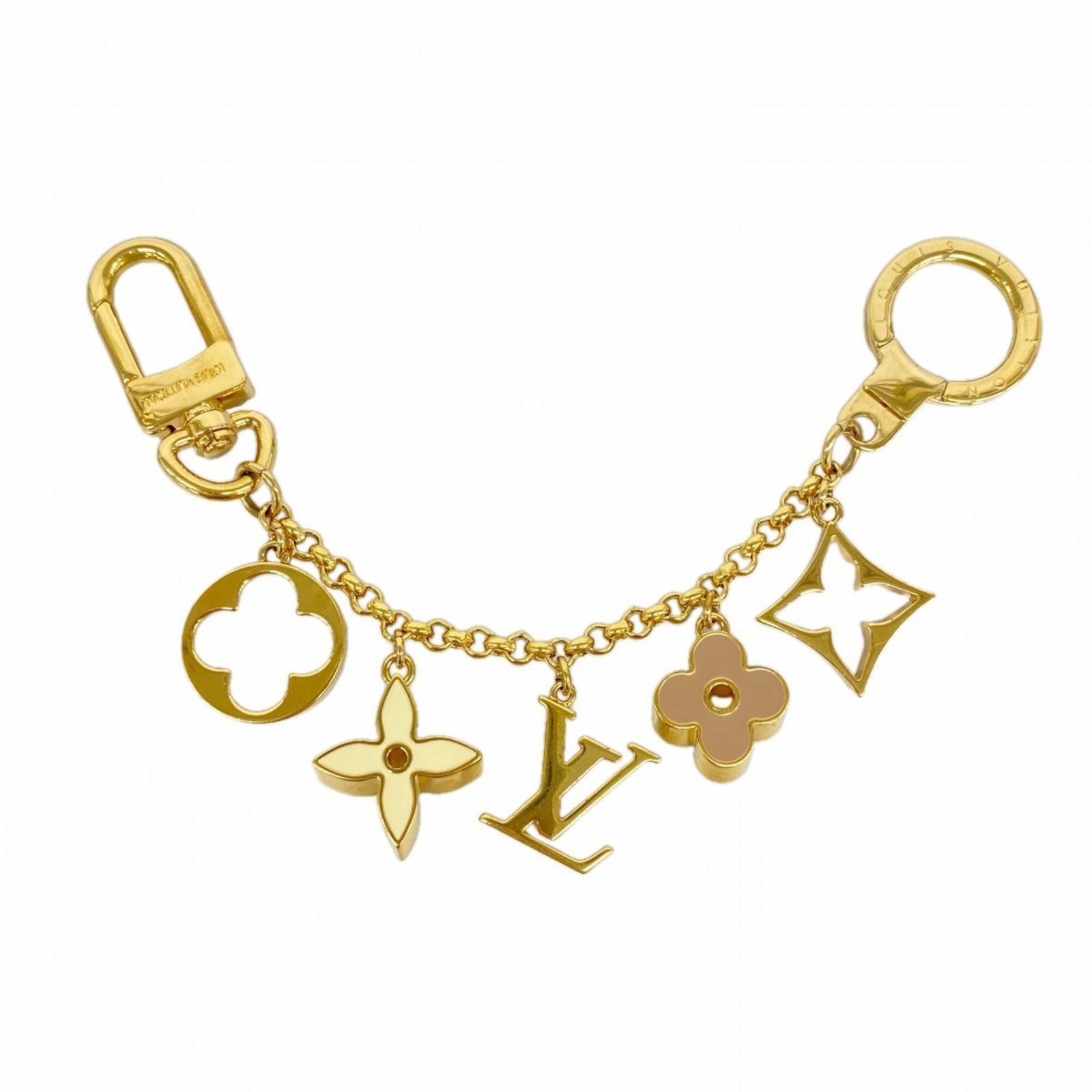 ルイ・ヴィトン(Louis Vuitton) ルイ・ヴィトン キーホルダー・チャーム フルールドゥモノグラム M65111 ゴールド マルチカラーレディース