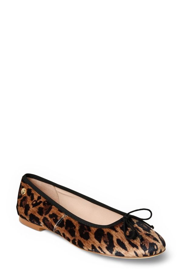 ジャックロジャース レディース シューズ パンプス ベルベット Jack Rogers Bettie Velvet Ballet Flat Leopard Multi マルチカラー