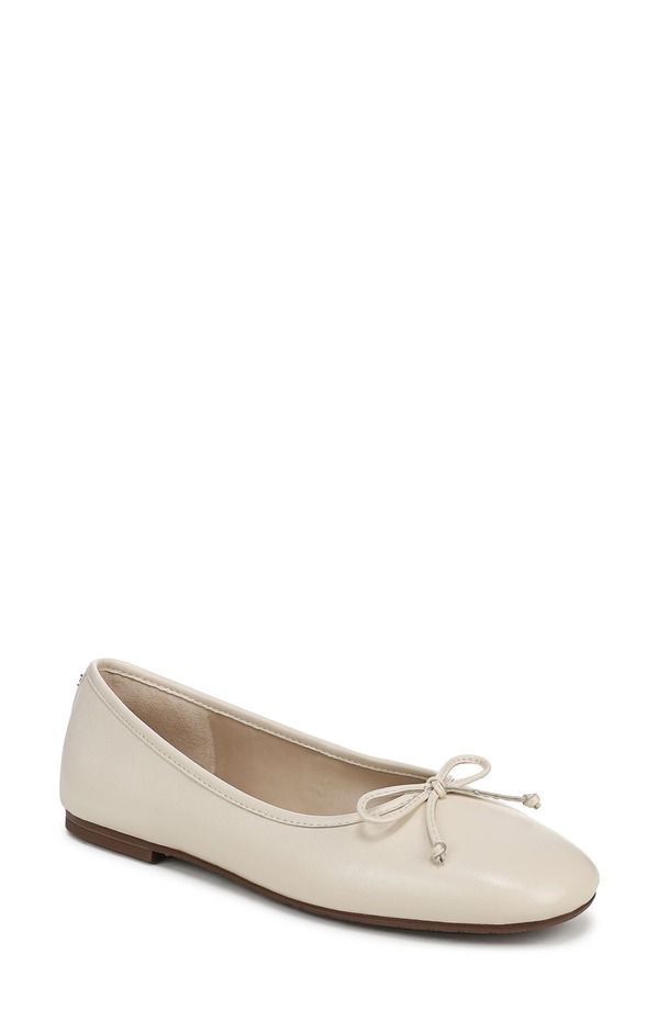 サムエデルマン レディース シューズ パンプス Sam Edelman Alie Ballet Flat Ivory アイボリー
