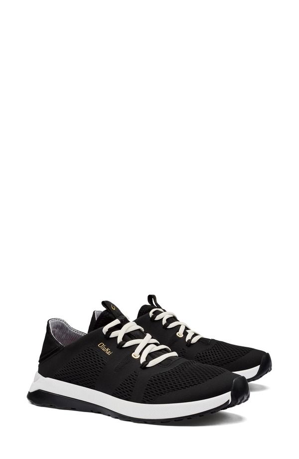 オルカイ レディース シューズ スニーカー OluKai Huia Sneaker Black Black ブラック