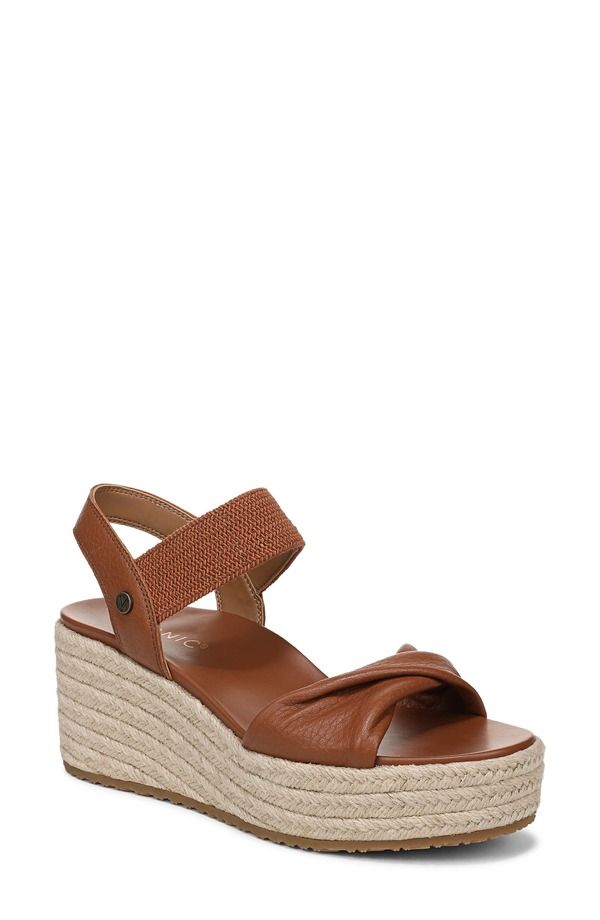バイオニック レディース シューズ サンダル プラットフォーム Vionic Darla Espadrille Platform Slide Sandal Tan タン