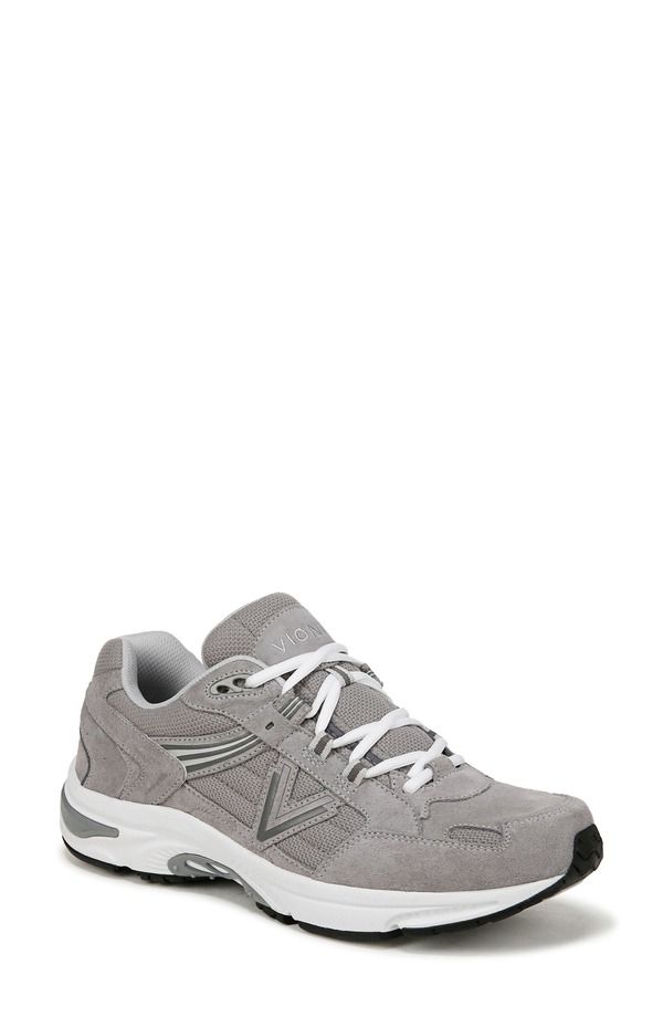 バイオニック メンズ シューズ スニーカー Vionic 23Walk 20 Sneaker Lt Grey Mesh グレー