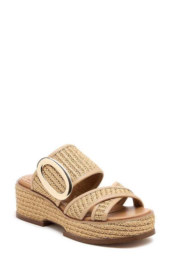ケルシーダッガー レディース シューズ サンダル プラットフォーム Kelsi Dagger Brooklynina Platform Slide Sandal Natural