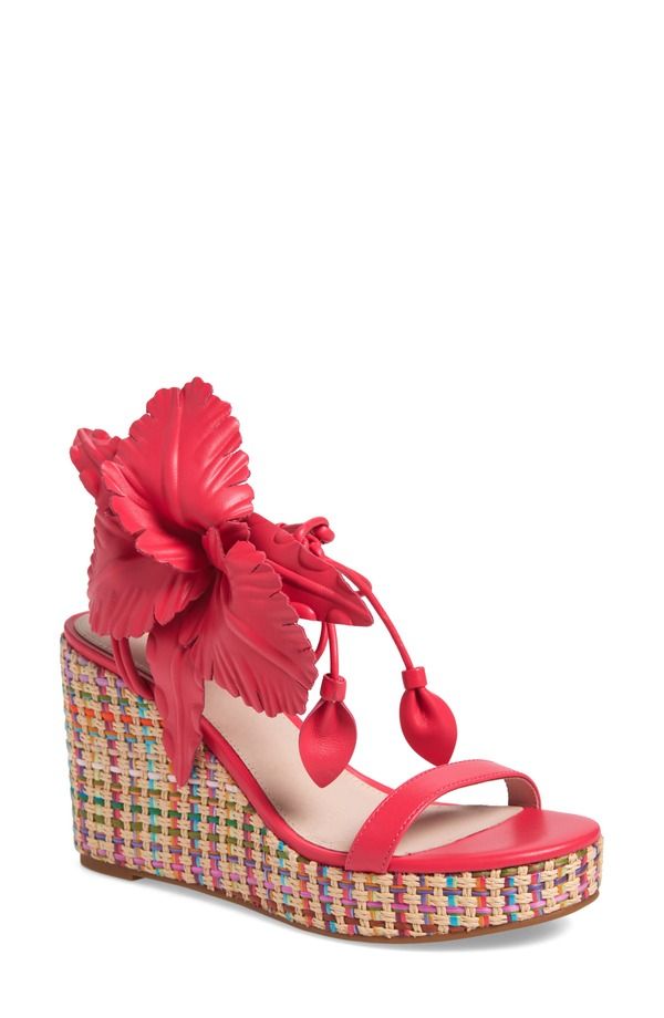 セシリア ニューヨーク レディース シューズ サンダル プラットフォーム Cecelia New York Lily Platform Wedge Sandal Pink Multi ピンク