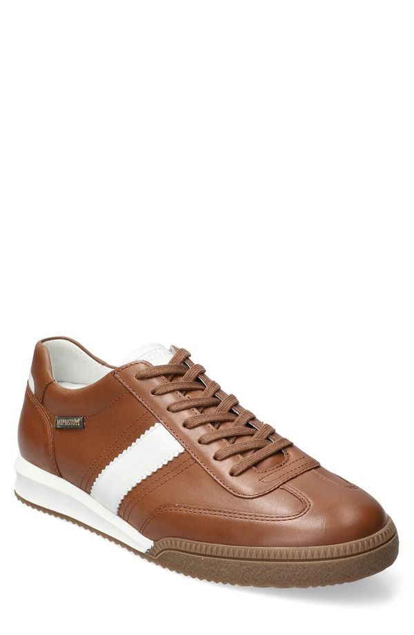 メフィスト メンズ シューズ スニーカー Mephisto Elyo Sneaker Hazelnut