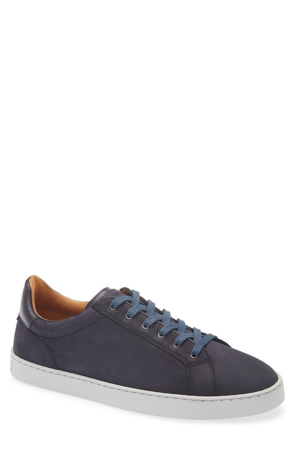 マグナーニ メンズ シューズ スニーカー Magnanni Cote Lo Sneaker Navy Texture Suede ネイビー 50,280円