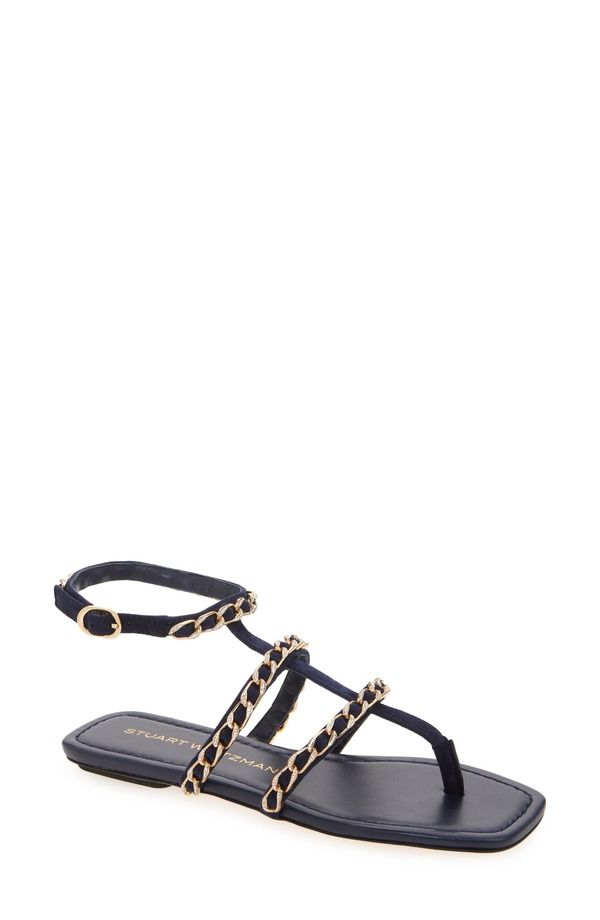 スチュアート ワイツマン レディース シューズ サンダル Stuart Weitzman Soluxe Crystal Sandal Nice Blue ブルー