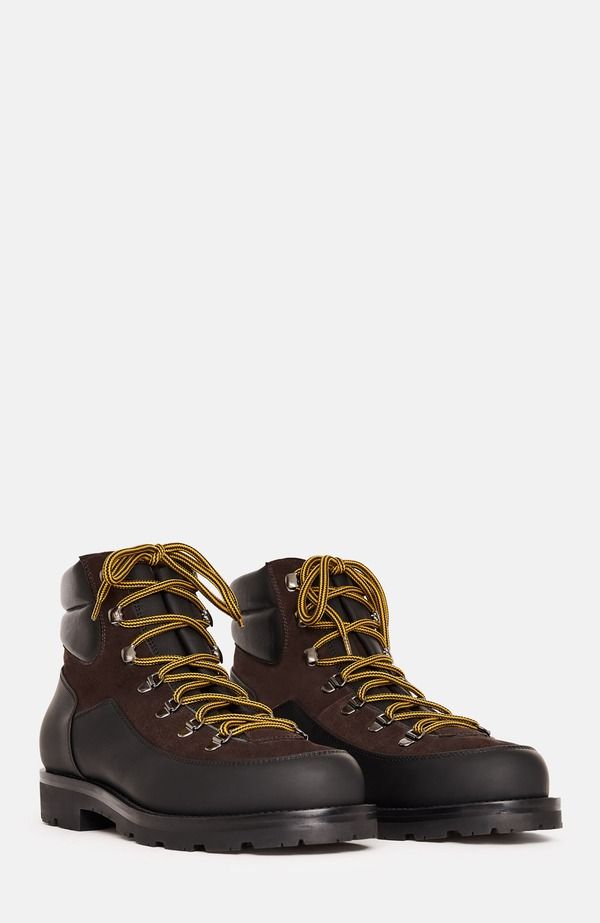 スカロッソ メンズ シューズ ブーツ・レインブーツ アンクル SCAROSSO Hermann Ankle Boots Dark Brown Suede ブラウン