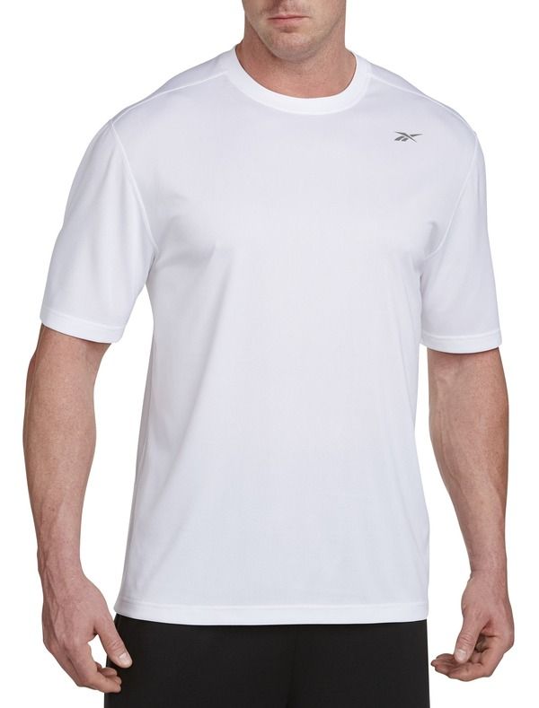 リーボック メンズ トップス Tシャツ メッシュ Reebok Performance Mesh TShirt White ホワイト