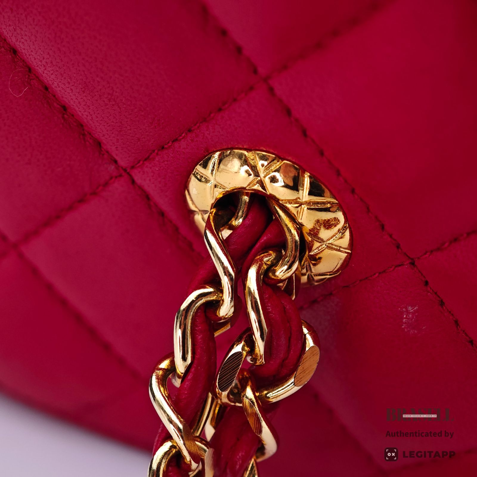 CHANEL バニティチェーン バッグ ショルダーバッグ 筒 ミニバッグ