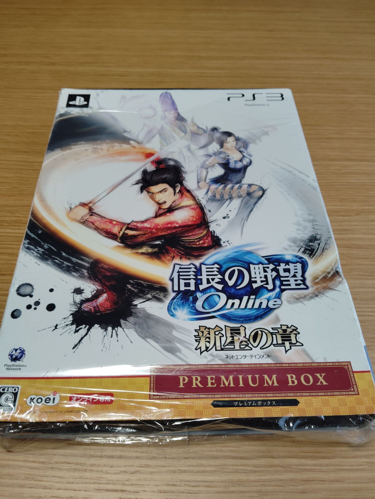 信長の野望　online 新星の章　プレミアムボックス PS3 信長の野望 Online 新星の章 PREMIUM BOX CD欠品 ソフト未開封