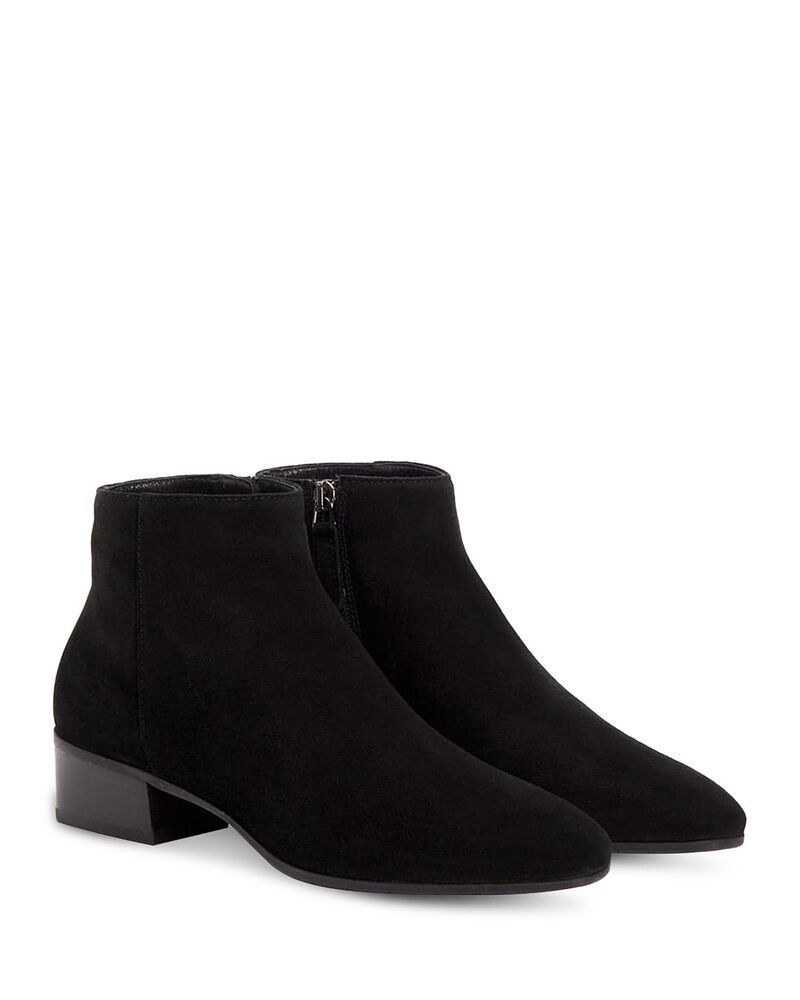 アクアタリア レディース シューズ ブーツ・レインブーツ Aquatalia Womens Fuoco Booties Black Suede ブラック