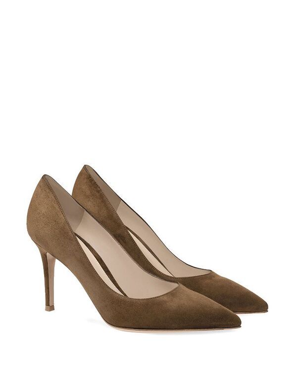 ジャンヴィト ロッシ レディース シューズ パンプス Gianvito Rossi Womens Gianvito 85 Pumps Dark Brown ブラウン