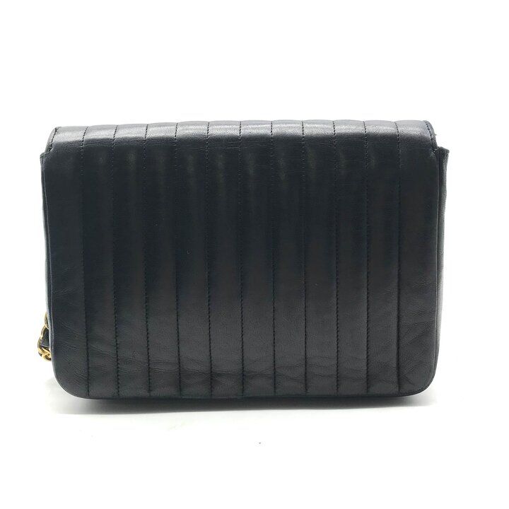 良品 CHANEL シャネル ココマーク ラムスキン ヴィンテージ チェーン