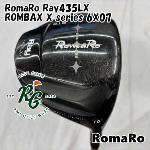 【中古】ドライバー ロマロ RomaRo Ray435LX◆ROMBAX X series 6X07◆S◆10[8811]