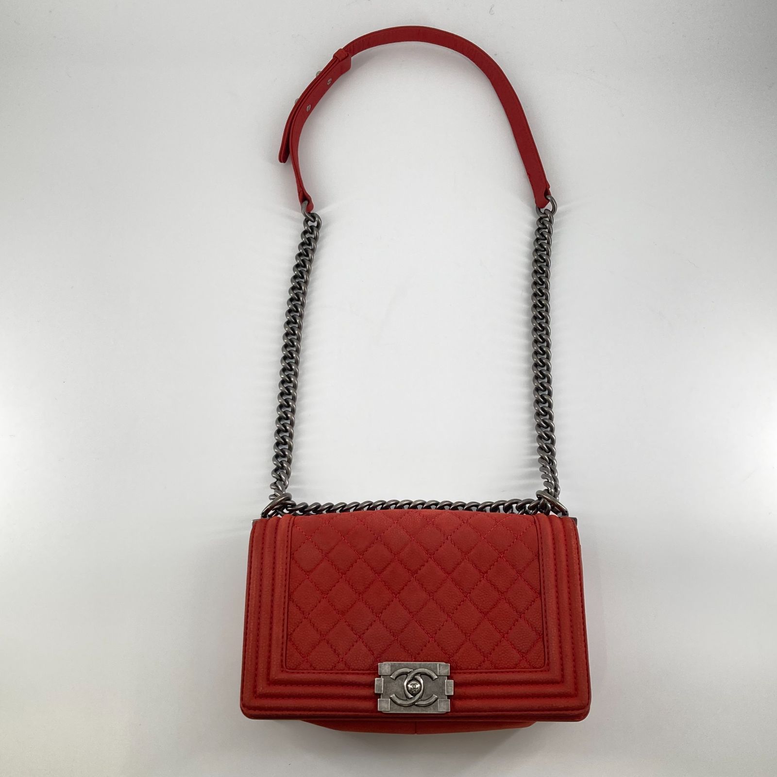 CHANEL（シャネル）マトラッセ ボーイシャネル チェーン ショルダー 