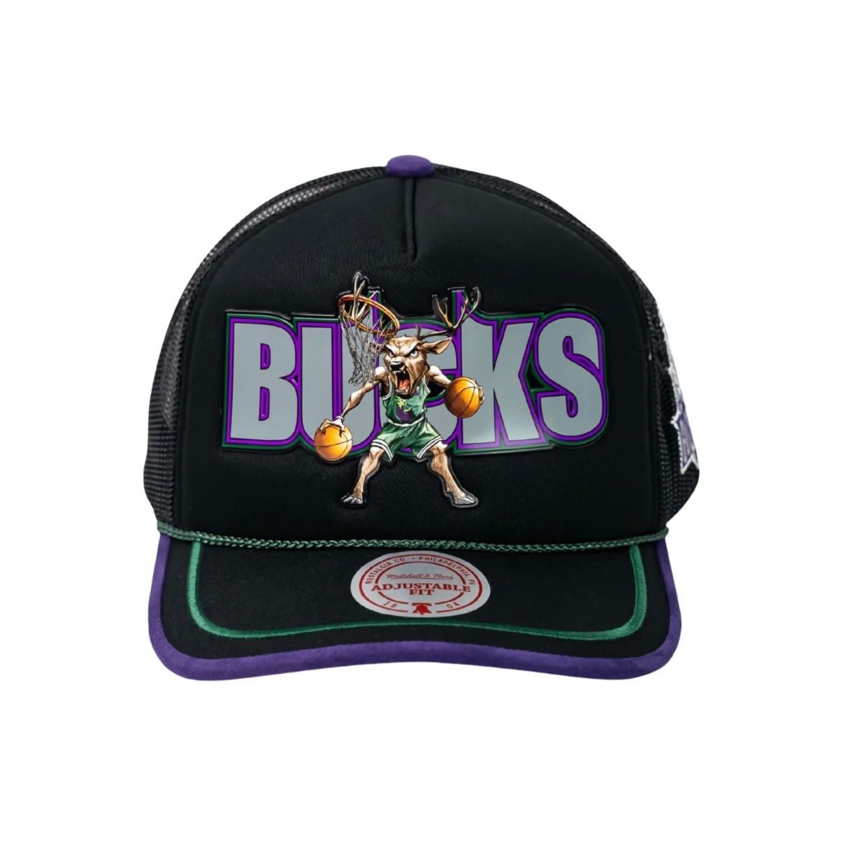 LRG × Mitchell & Ness × NBA BUCKS SNAPBACK HAT l4t7mhjxx エルアールジー ミッチェルアンドネス バックス スナップバックキャップ