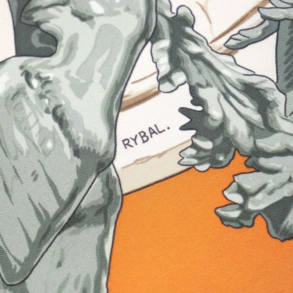 HERMES エルメス LA FONTAINE DE BARTHOLDI バルトルディの泉 スカーフ 