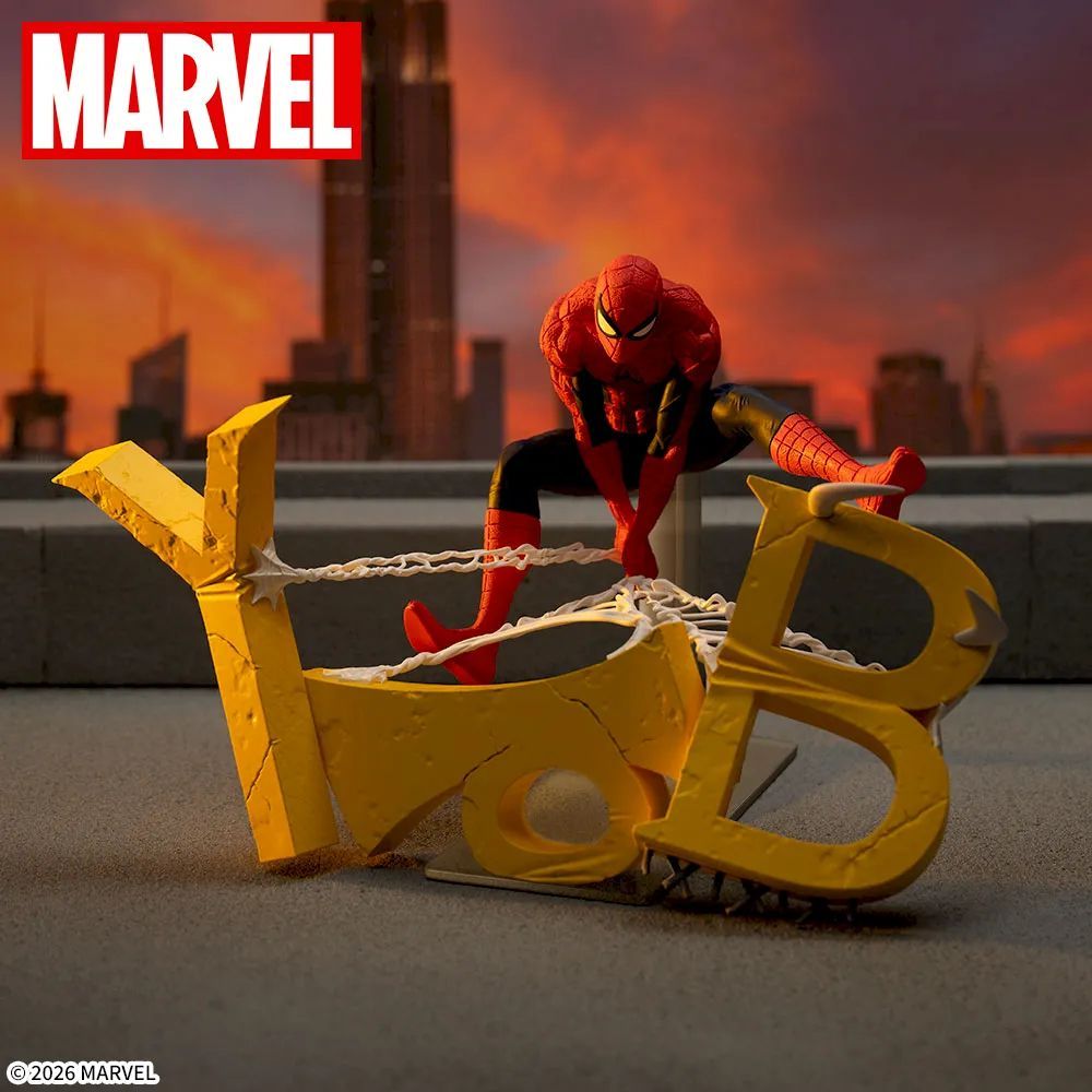 新品未開封】『MARVEL』 Luminasta ‐スパイダーマン‐ フィギュア