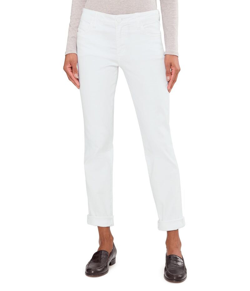 カットフロムザクロス レディース ボトムス デニムパンツ KUT from the Kloth Catherine Boyfriend in Optic White ホワイト
