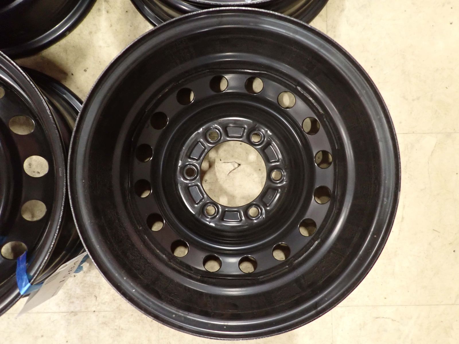 新車外し 4本SET 会社宛 送料無料 15×6J トヨタ 純正 スチール 鉄 6穴