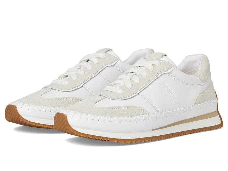 コールハーン レディース シューズ スニーカー Cole Haan Grandpro Premierunners WhiteSilver Bi ホワイト