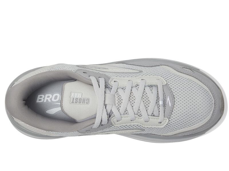 ブルックス レディース シューズ スニーカー スエード Brooks Ghost Max Suede OysterAlloyAn