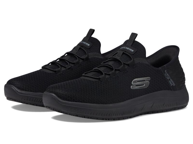 スケッチャーズ メンズ シューズ スニーカー SKECHERS Work Summits Colsin Black ブラック