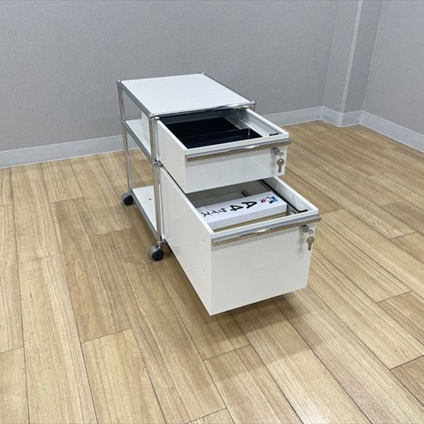 USMハラー インサイドワゴン 2段 デスクワゴン USM ユーエスエム