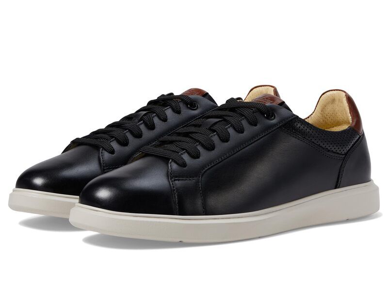 フローシャイム メンズ シューズ スニーカー レース Florsheim Socialace Toe Sneakers BlackWhite Sol ホワイト