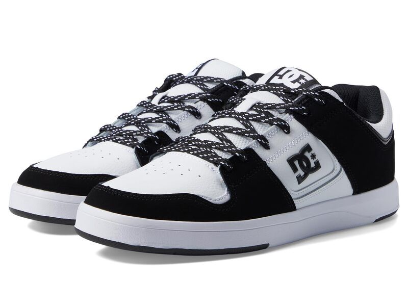 ディーシー メンズ シューズ スニーカー DCure Casualow Top Skate Shoesneakers WhiteBlackCar ホワイト
