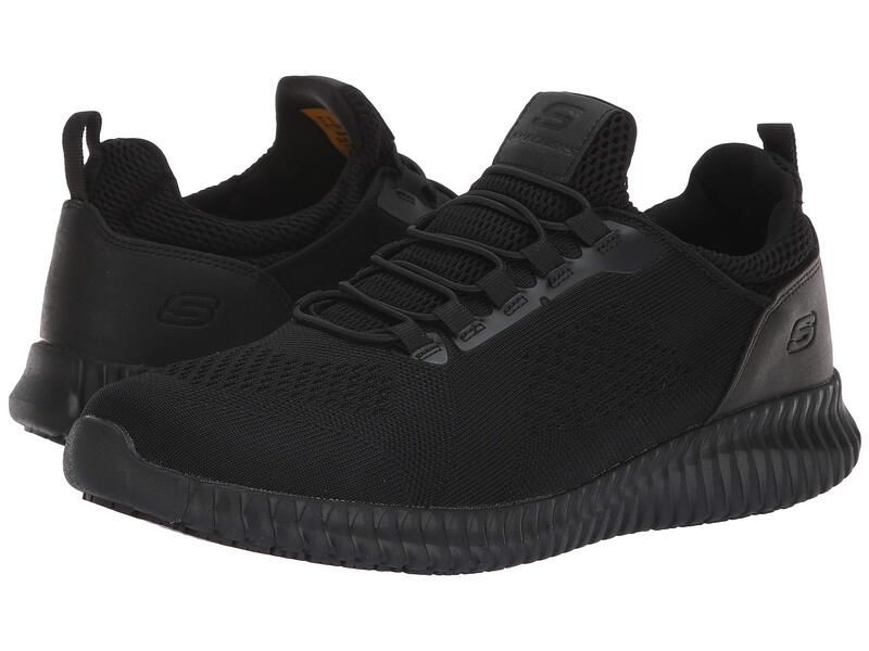 スケッチャーズ メンズ シューズ スニーカー SKECHERS Work Cessnock Black ブラック