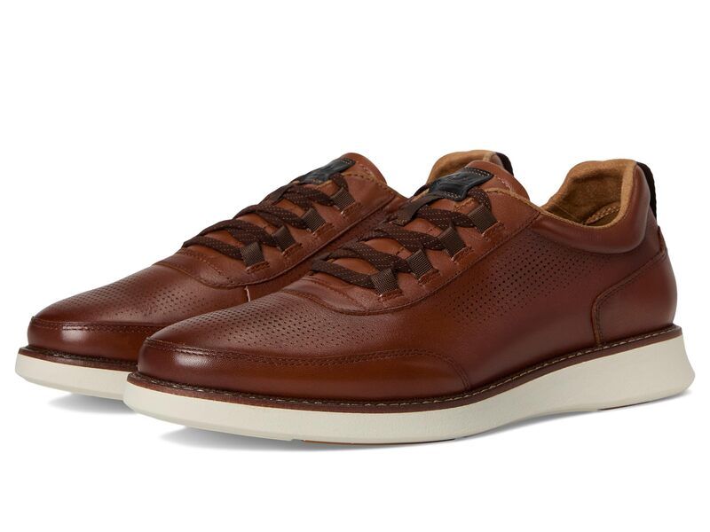 フローシャイム メンズ シューズ スニーカー レース Florsheim Launch Elastic Lace SlipOn Cognac Multi マルチカラー