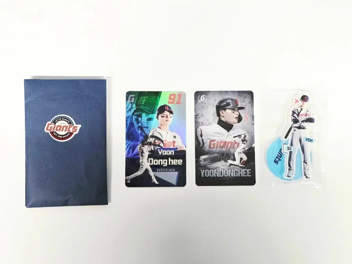 ロッテ・ジャイアンツ 6月 1次 トレカ&等身大パネル&5月 1次 スペシャルカード セット - 尹棟熙（ユン・ドンヒ）