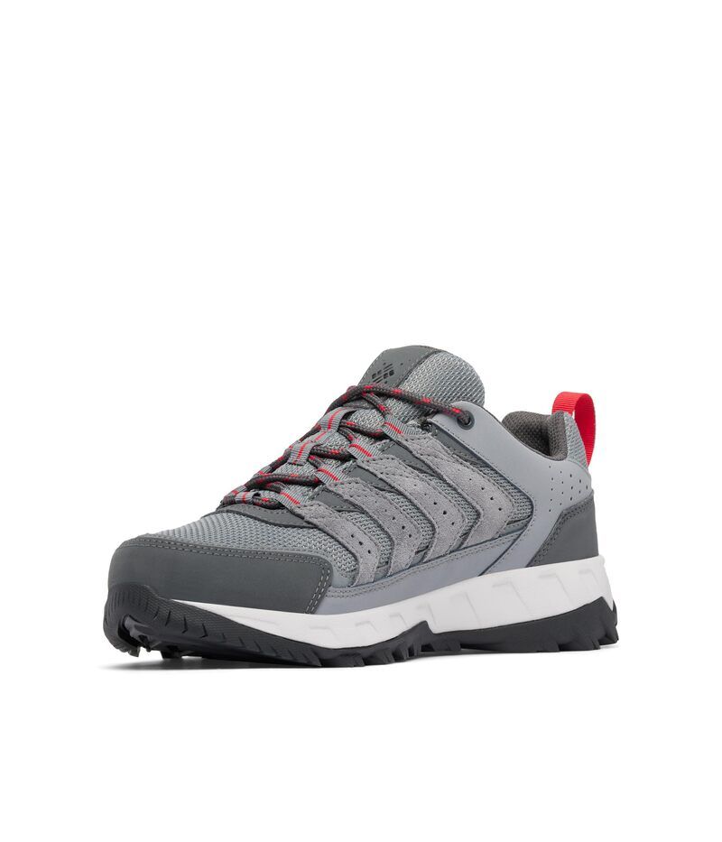 コロンビア メンズ シューズ ブーツ・レインブーツ Columbia Strata Trail Low Wp TI Grey SteelM グレー