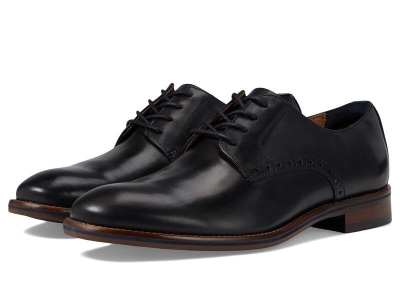 ジョンストンアンドマーフィー メンズ シューズ オックスフォード Johnston Murphy Conard 20 Plain Toe Black Full Grai ブラック