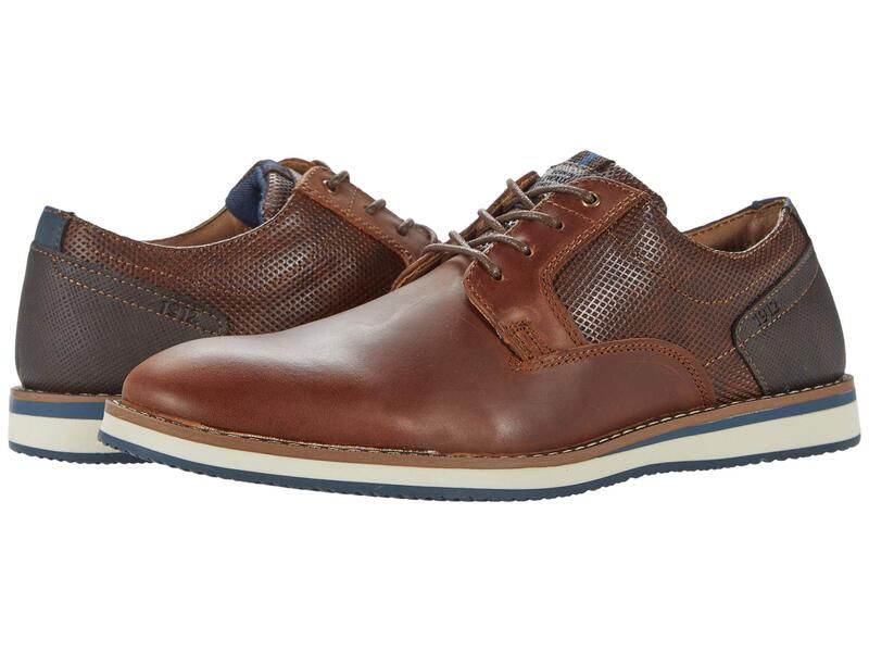 ノンブッシュ メンズ シューズ オックスフォード Nunn Bush Circuit Plain Toe Oxford Brandy