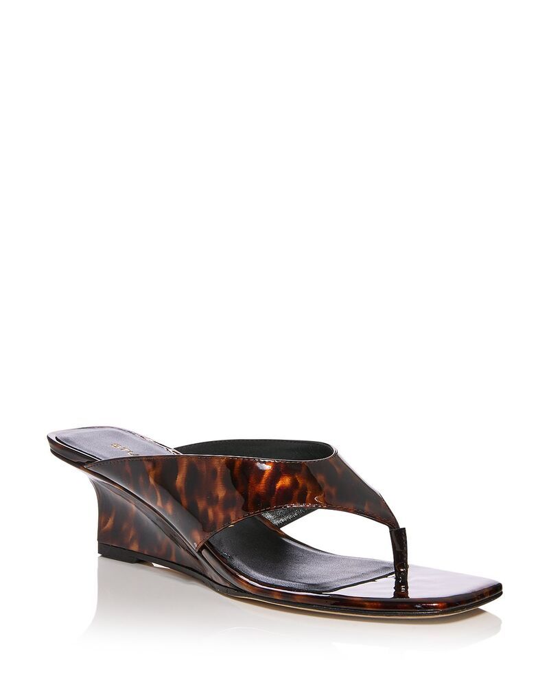 スチュアート ワイツマン レディース シューズ サンダル Stuart Weitzman Womens Vinnie Thong Wedge Sandals Classic