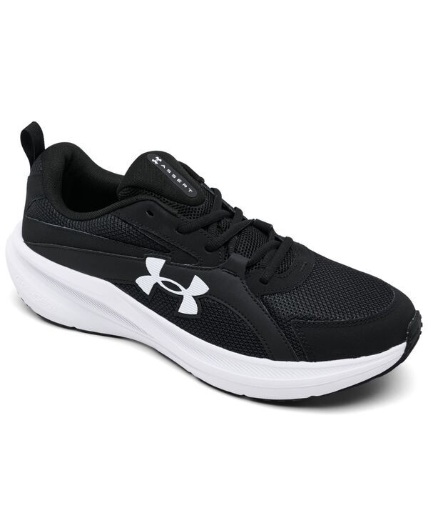 アンダーアーマー メンズ シューズ スニーカー Under Armour Mens Charged Assert 11 Running Sneakers from Finish Line Black