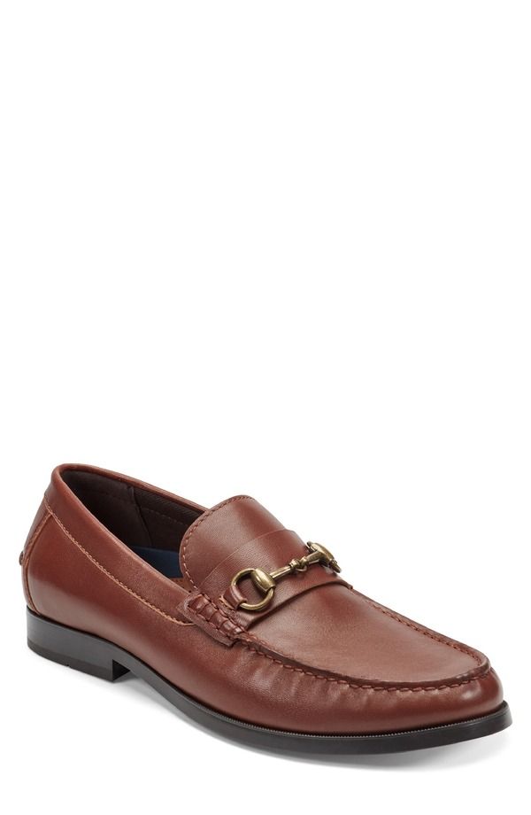 ロックポート メンズ シューズ ローファー Rockport Whit Classic Bit Detailoafer Dark Brown ブラウン