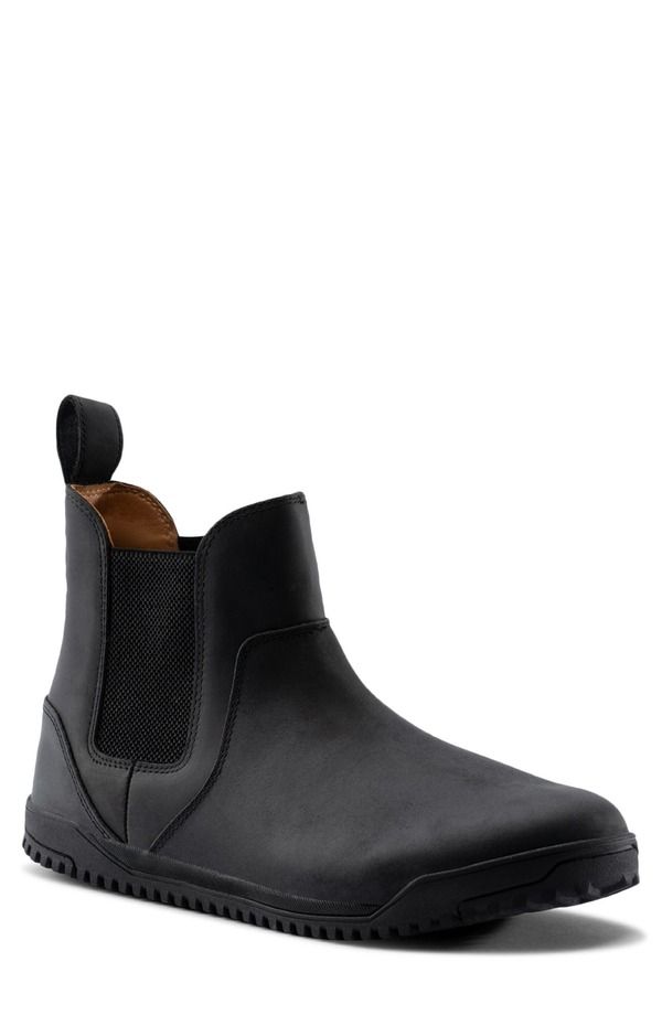 ゼロシューズ メンズ ブーツ・レインブーツ チェルシーブーツ チェルシー XERO SHOES Ridgeway Chelsea Boot Black ブラック