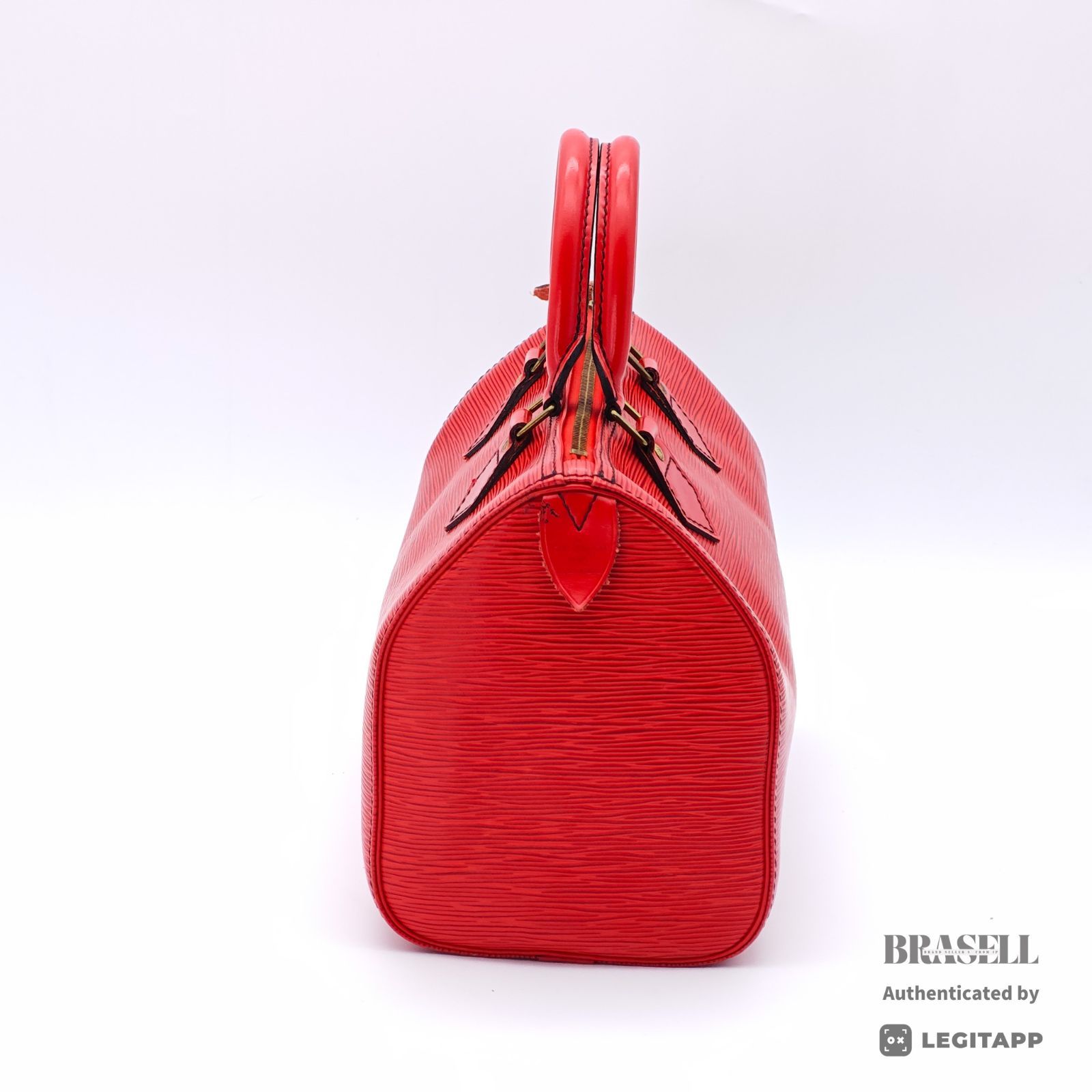 LOUIS VUITTON スピーディ25 M43017 バッグ ハンドバッグ ミニボストンバッグ 横長 レッド レディース 鍵 パドロック LOUIS VUITTON スピーディ25 M43017 バッグ ハンドバッグ ミニボストンバッグ 横長 レッド レディース 鍵 パドロック