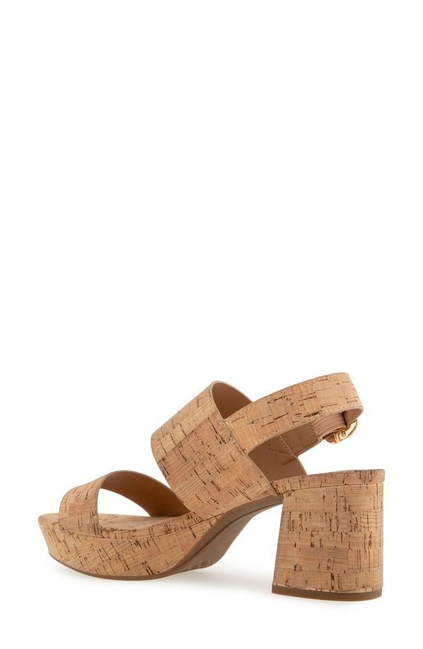 エアロソールズ レディース シューズ ヒール プラットフォーム サンダル Aerosoles Camera Platform Sandal Natural Cork