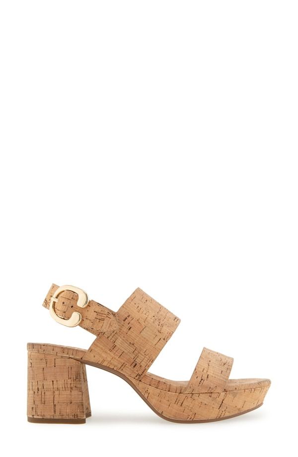 エアロソールズ レディース シューズ ヒール プラットフォーム サンダル Aerosoles Camera Platform Sandal Natural Cork