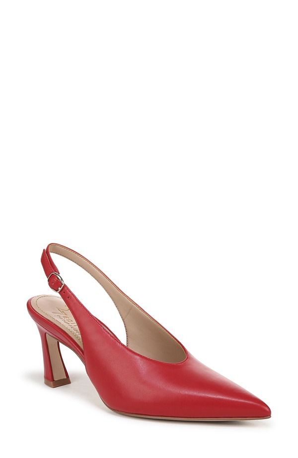 27 エディット ナチュラライザー レディース シューズ ヒール 27 EDIT Naturalizer Elaine Slingback Pointed Toe Pump Crimson クリムゾン