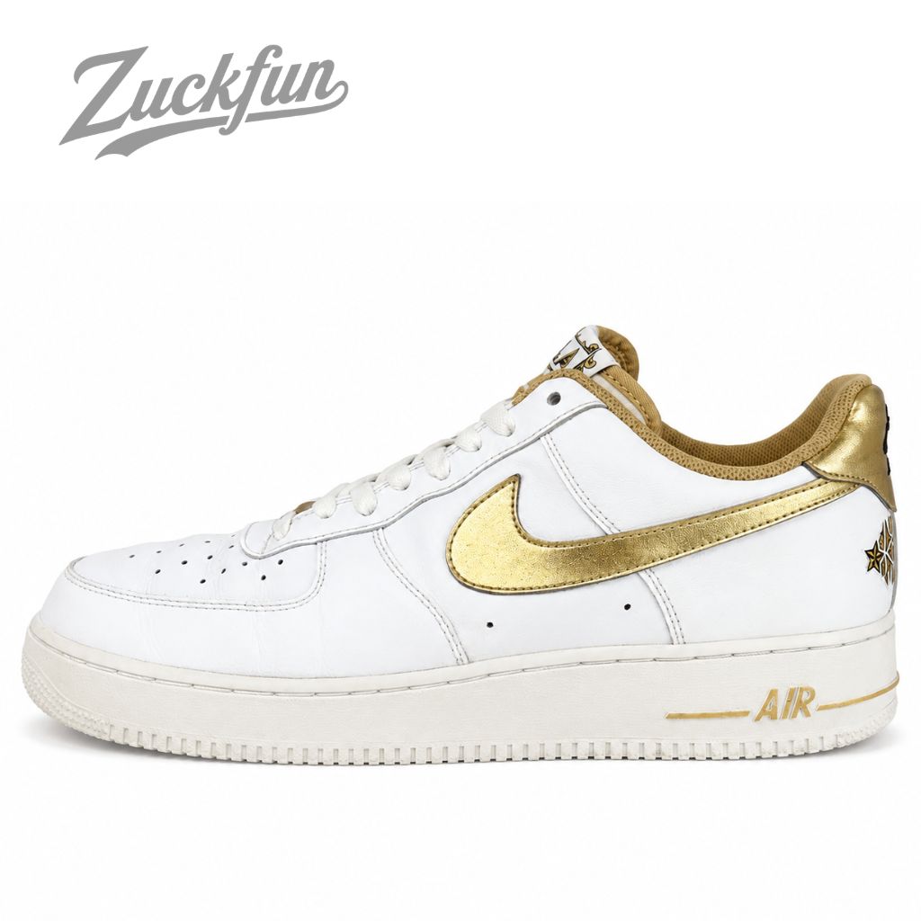 レア 希少 NIKE AIR FORCE 1 エア フォース 1 07 NBA オールスター 記念モデル ホワイト ゴールド 白 メンズ ナイキ スニーカー 28.5 cm U08114