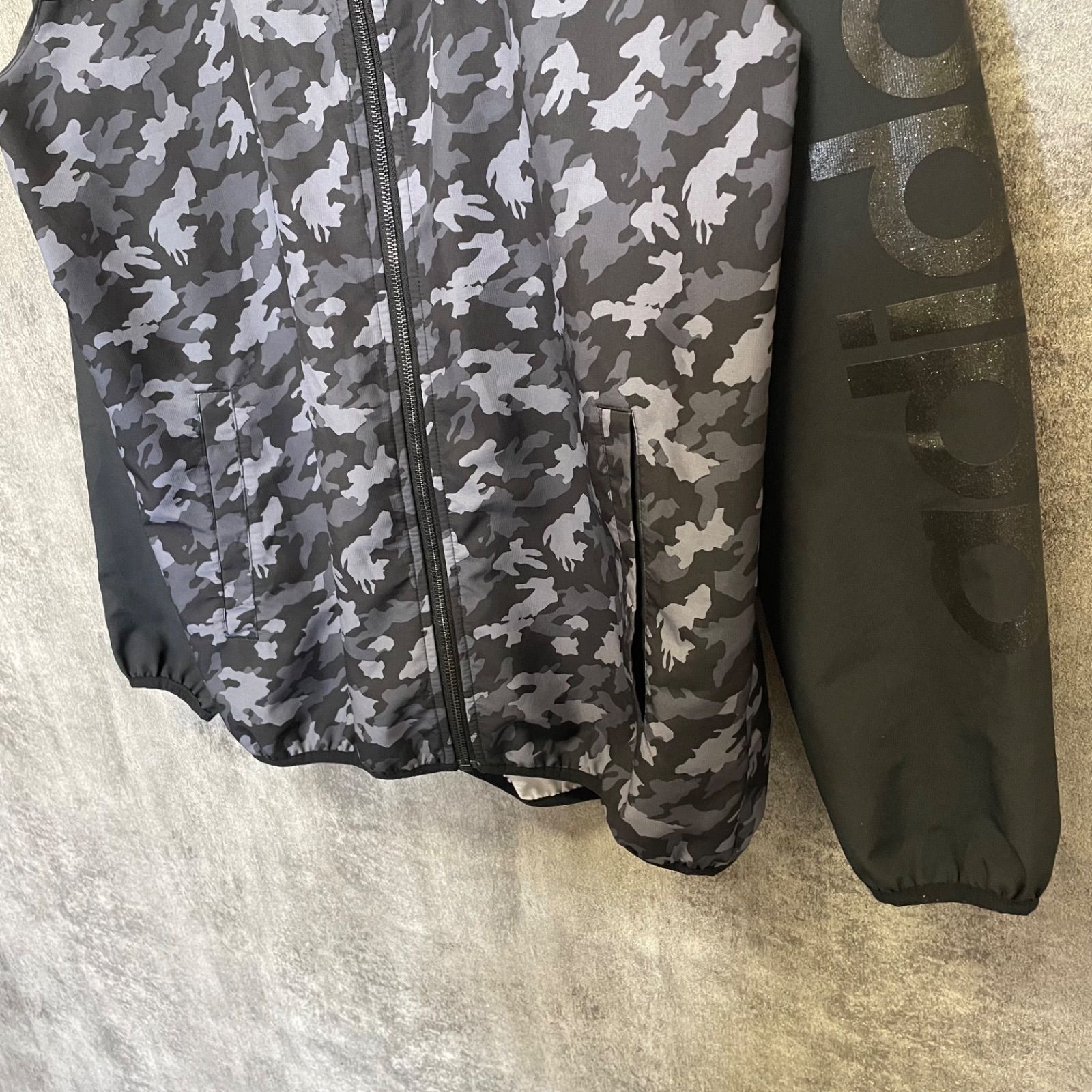 Y884】adidas NEO アディダスネオ セットアップナイロンジャケット XL