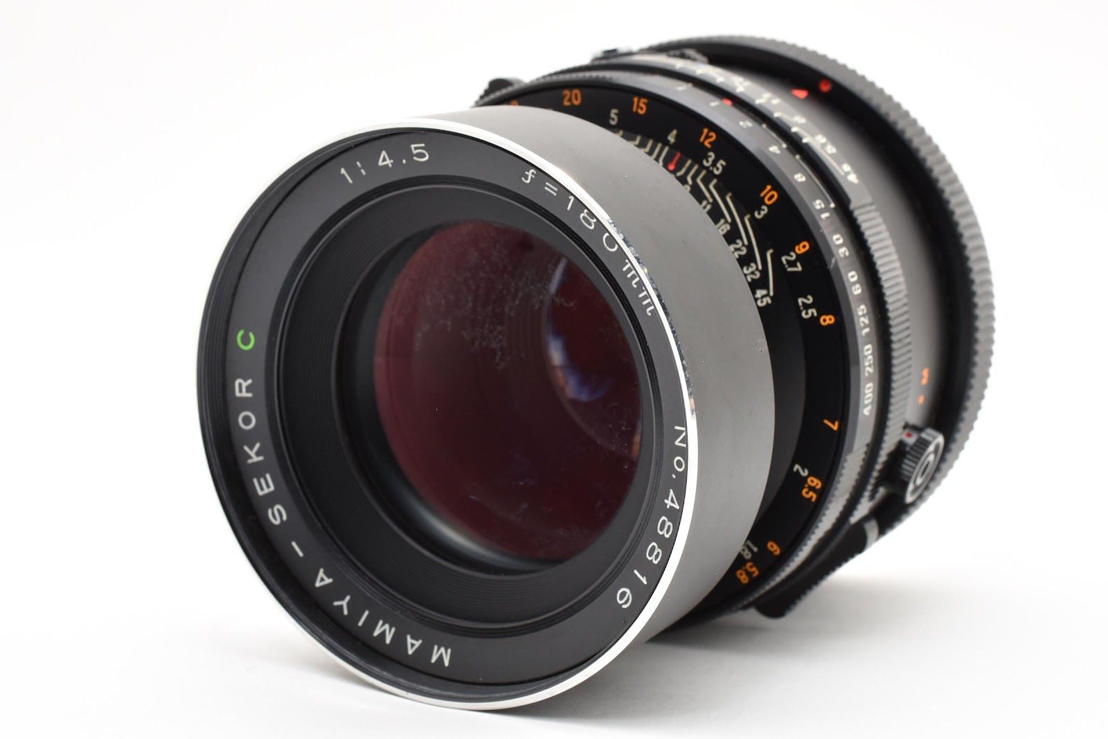 レンズ(単焦点) MAMIYA MAMIYA-SEKOR 180MM F4.5 #8638 ☆良品☆ マミヤ MAMIYA MAMIYA-SEKOR 180MM F4.5 交換レンズ ☆ #8638