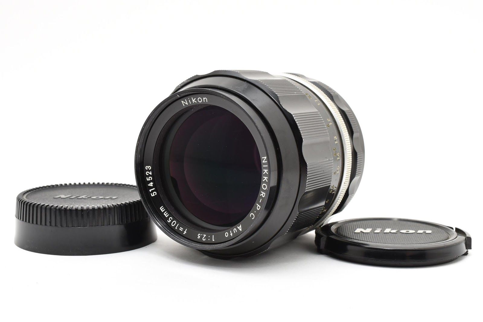 ☆美品☆ ニコン Nikon AUTO NIKKOR-P C 105MM F2.5 非AI レンズ